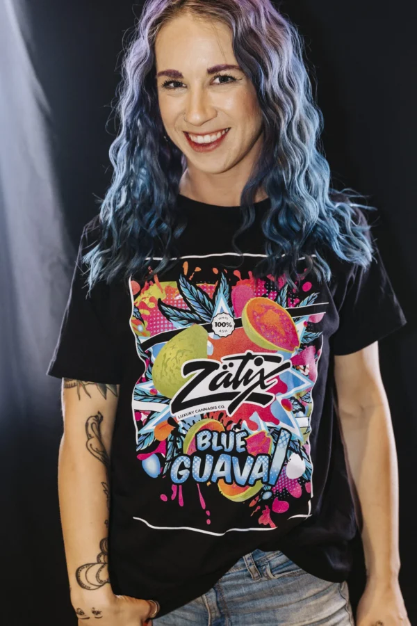Zatix Shirts – Blue Guava Premium T-shirt - Image 8